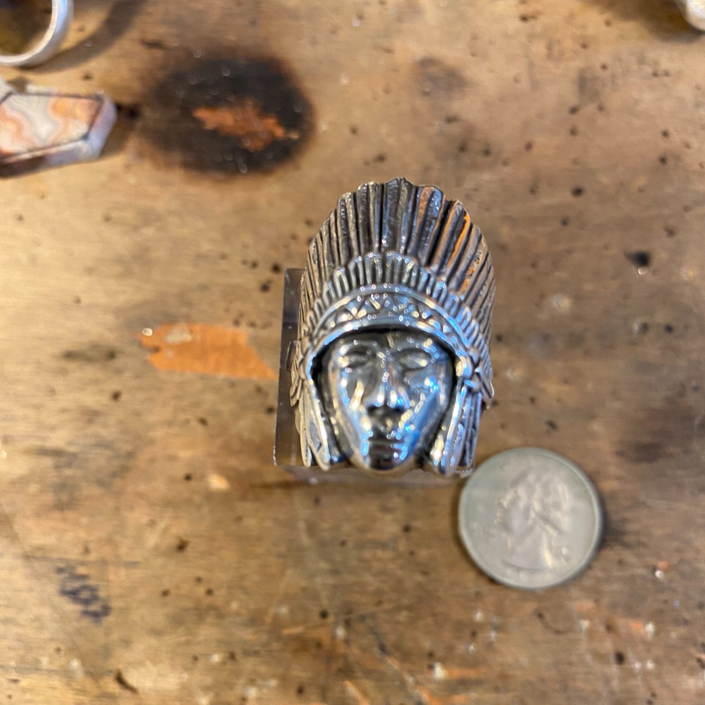 Indian Headdress Ring
