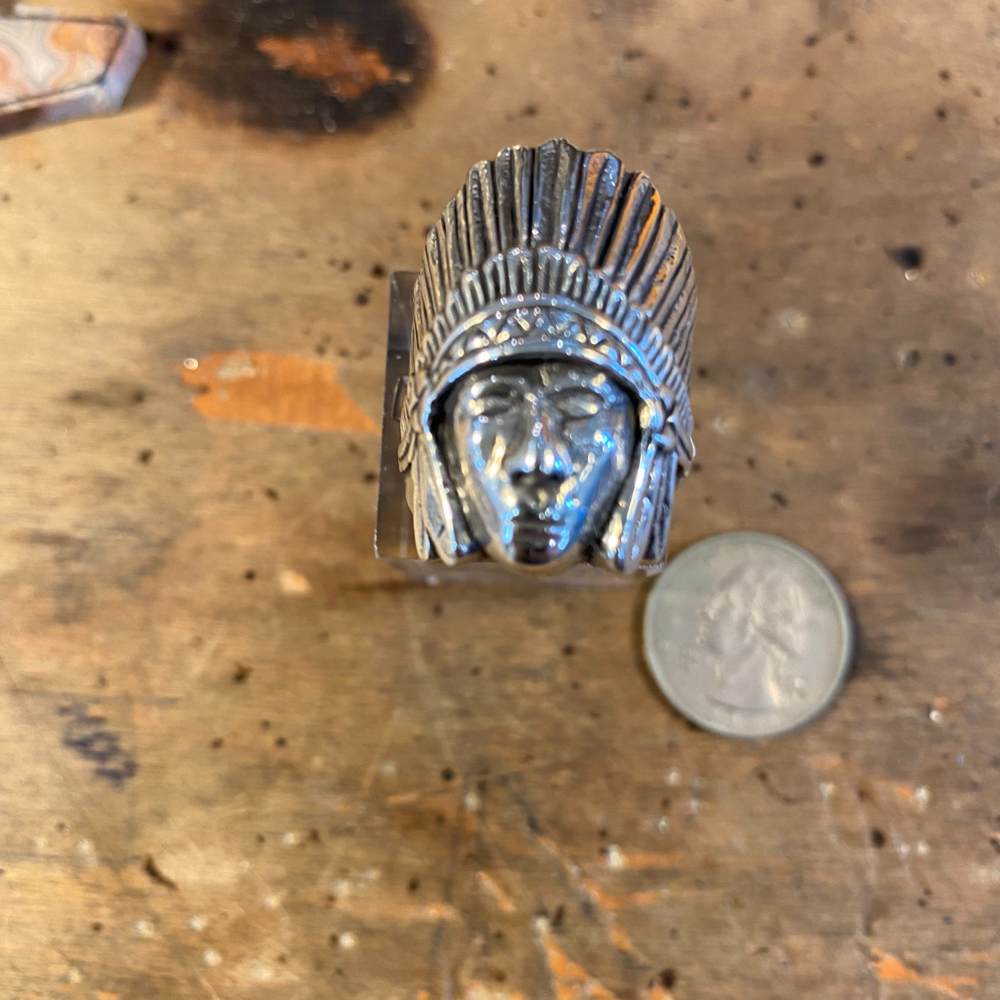 Indian Headdress Ring