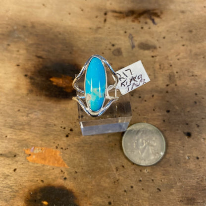 Open Turquoise Ring