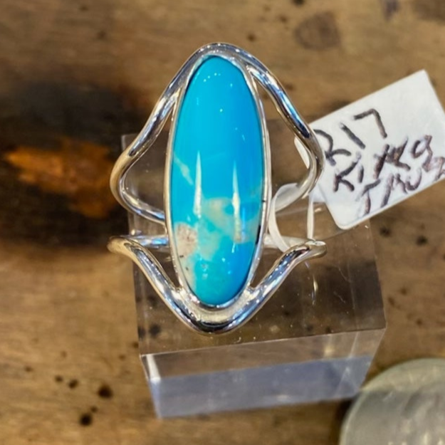 Open Turquoise Ring